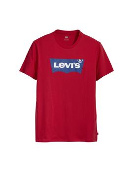 Camiseta Levi’s Housemark Graphic rojo hombre