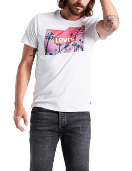 Camiseta Levi’s Graphic Set-In Neck blanco hombre