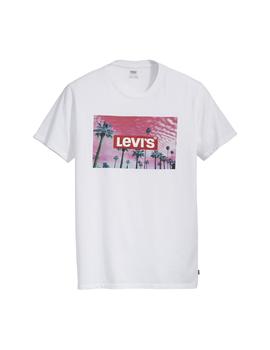 Camiseta Levi’s Graphic Set-In Neck blanco hombre