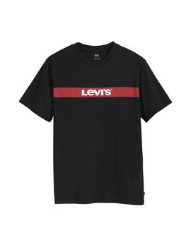 Camiseta Levi’s Oversized Graphic negro hombre