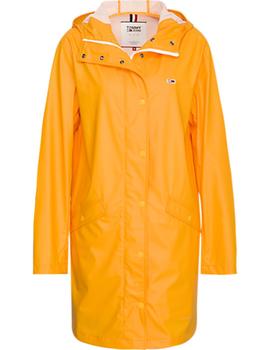 Chaqueta Tommy Jeans Rain Jacket amarillo mujer