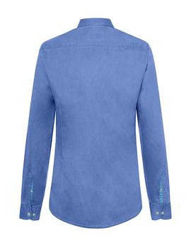 Camisa Hackett Trevi Fix Pattern azul hombre