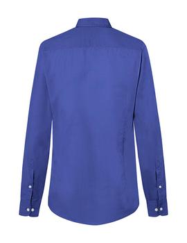 Camisa Hackett Dye Delave Oxford azul hombre