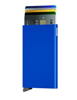 Tarjetero Secrid Cardprotector aluminio azul