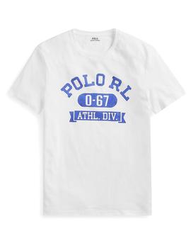 Camiseta Ralph Lauren Varsity Logo blanco hombre