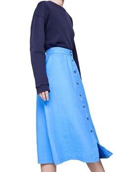 Falda Pepe Jeans Elaine azul mujer