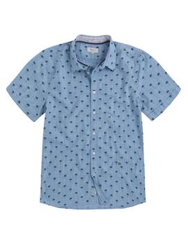 Camisa Pepe Jeans Trace Print Tropical azul hombre