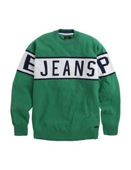 Jersey Pepe Jeans Downing verde hombre