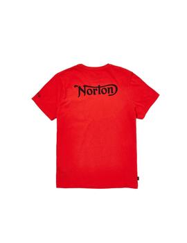 Camiseta Norton Nelson rojo hombre
