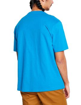 Camiseta Carhartt Script azulón hombre