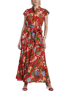 Vestido Naf Naf KENR165AD Flores multicolor mujer