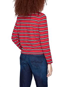 Camiseta Pepe Jeans Aleta rojo mujer