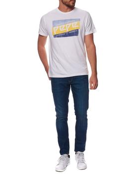 Camiseta Pepe Jeans Dominik blanco hombre